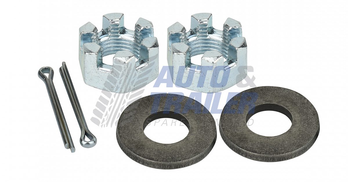 Knott Castle Nut 3/4 UNF Kit Auto & Trailer Spares Ltd, UK