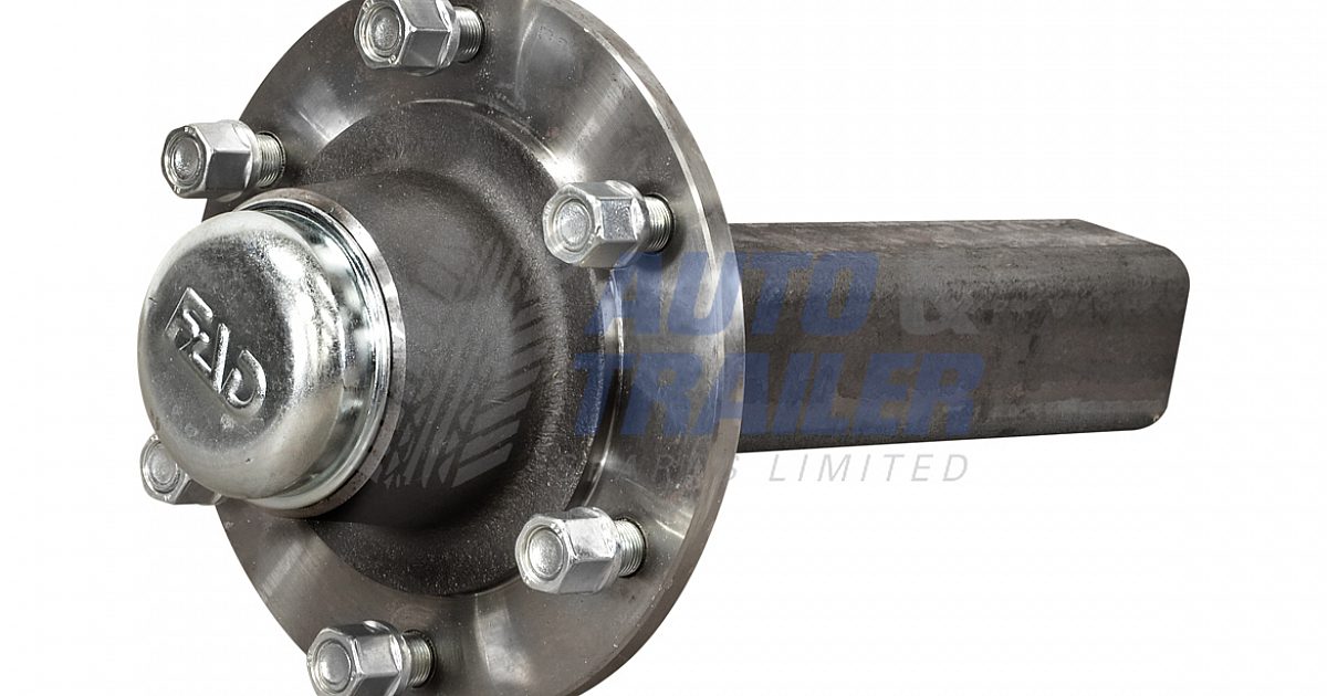 FAD 6x Stud 60mm Unbraked Stub Auto & Trailer Spares Ltd, UK