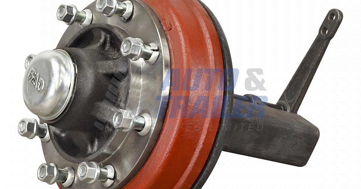 FAD 8x Stud 80mm Braked Stub Auto & Trailer Spares Ltd, UK