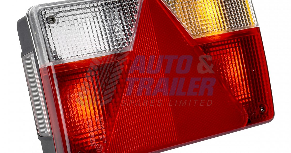 Rectangle 4 Function Tail Light R/H Auto & Trailer Spares Ltd, UK