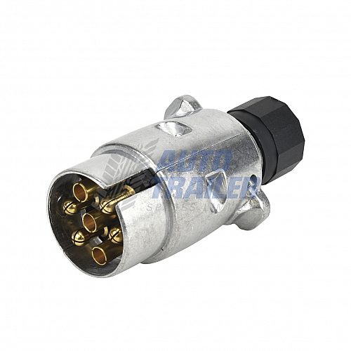 7-way Round Connector 24V 7-Pin Trailer Plug - Universal 7-Pole Wiring ...