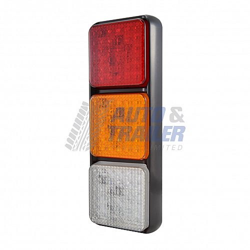 Roane RR21001 80 LED Tow Hitch Driving & Brake Lamp With Reverse Light - 4 Way, Universal Fit, 2" Receiver