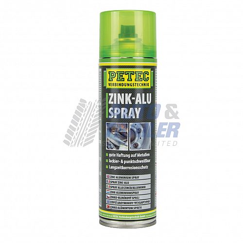 Silver hot sale zinc spray