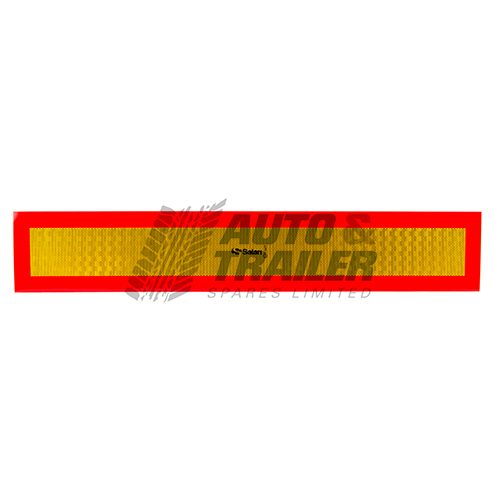 MARKER BOARD TYPE 5 ABNORMAL LOAD ALUMINIUM (PAIR) - Bison Parts